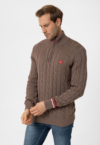 Moxx Paris Sweater in Brown