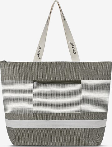 normani Beach Bag 'Baros' in Grey: front