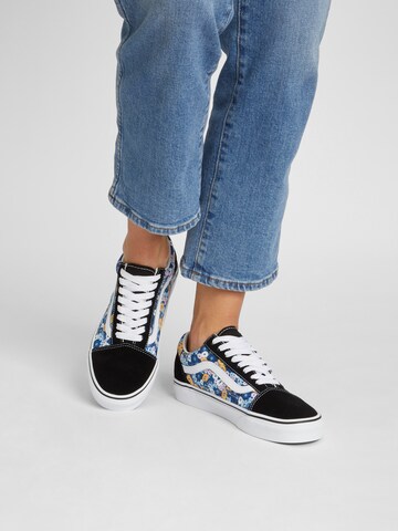 VANS Sneakers laag 'Old Skool' in Zwart: voorkant