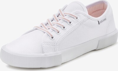 Sneaker bassa LASCANA di colore rosa antico / bianco, Visualizzazione prodotti
