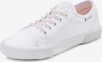 LASCANA - Zapatillas deportivas bajas en blanco: frente