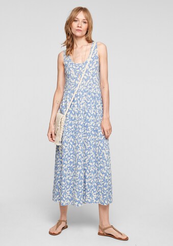 s.Oliver Kleid in Blau: Vorderseite