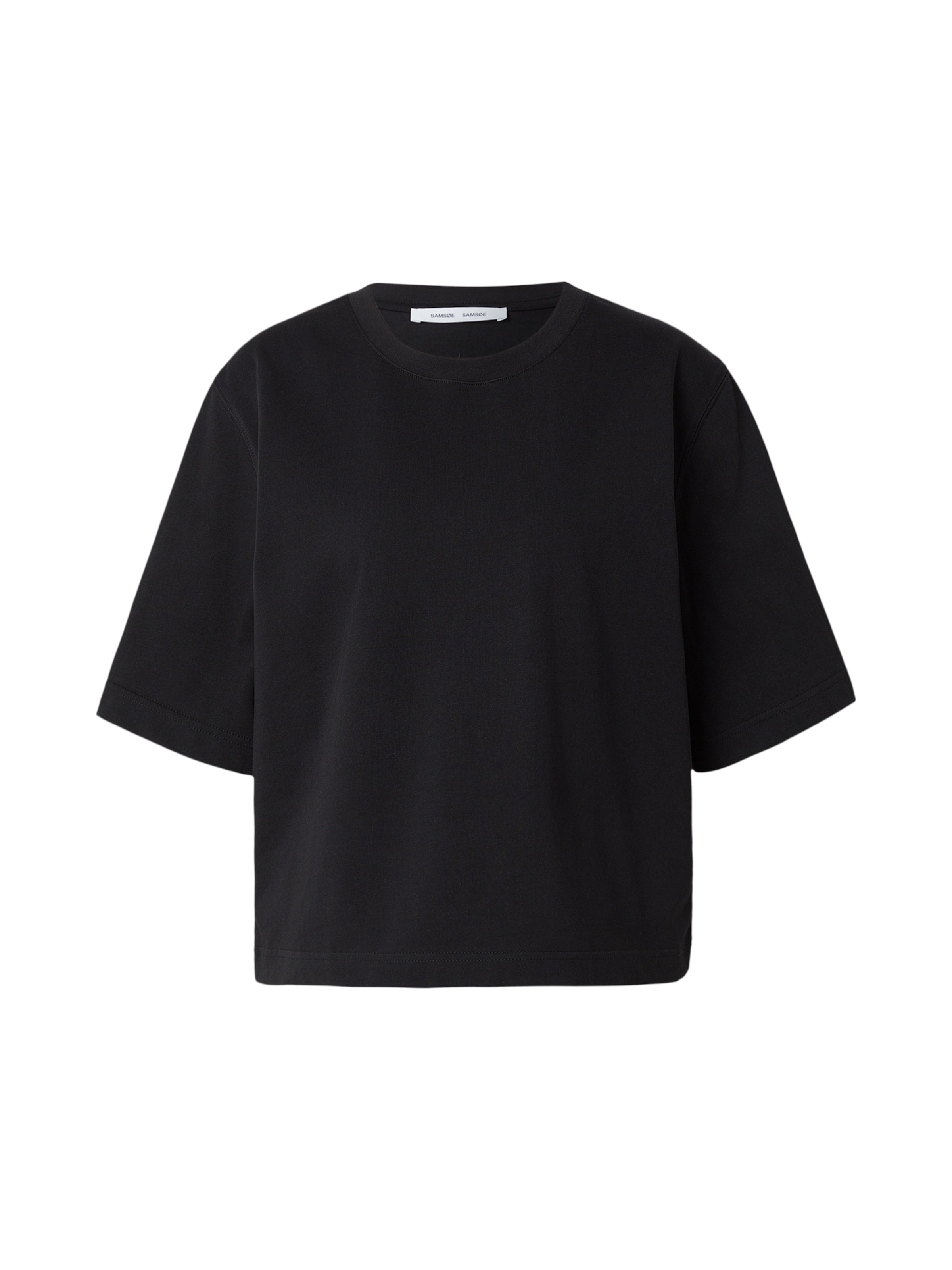 Samsøe Samsøe - Camiseta 'SAABBY' en negro: frente
