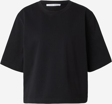 Samsøe Samsøe - Camiseta 'SAABBY' en negro: frente