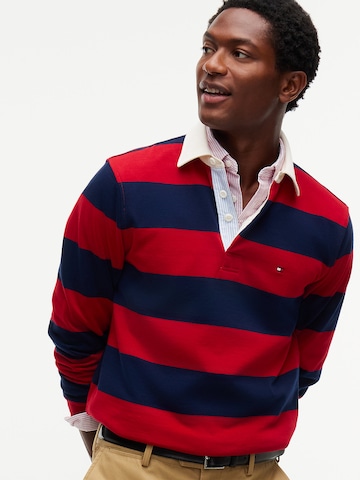 Sweat-shirt TOMMY HILFIGER en rouge : devant