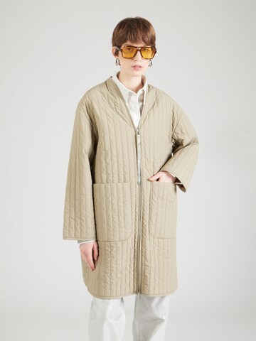 Cappotto di mezza stagione 'Khiva' di Embassy of Bricks and Logs in verde: frontale