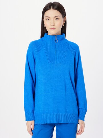 b.young Пуловер 'NONINA' в синьо: отпред