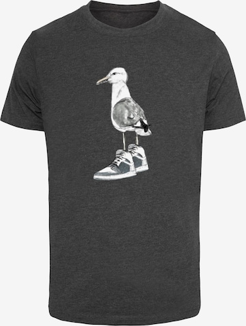 Mister Tee Shirt in Grey: front