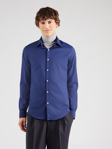 Slim fit Camicia di Calvin Klein in blu: frontale