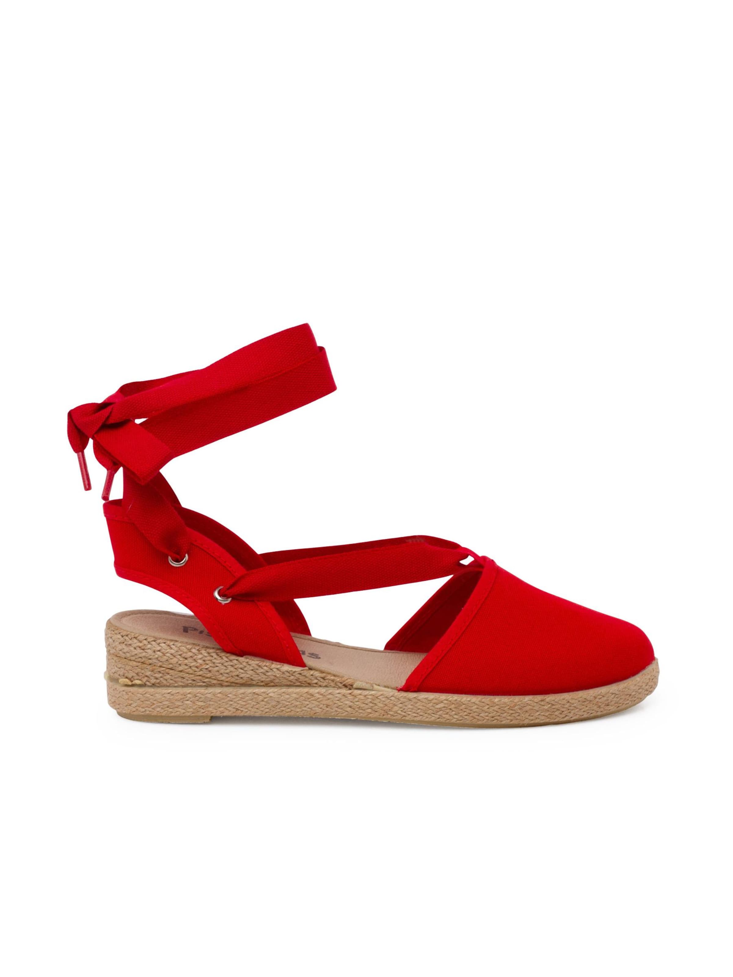 Sandales Pisamonas en rouge