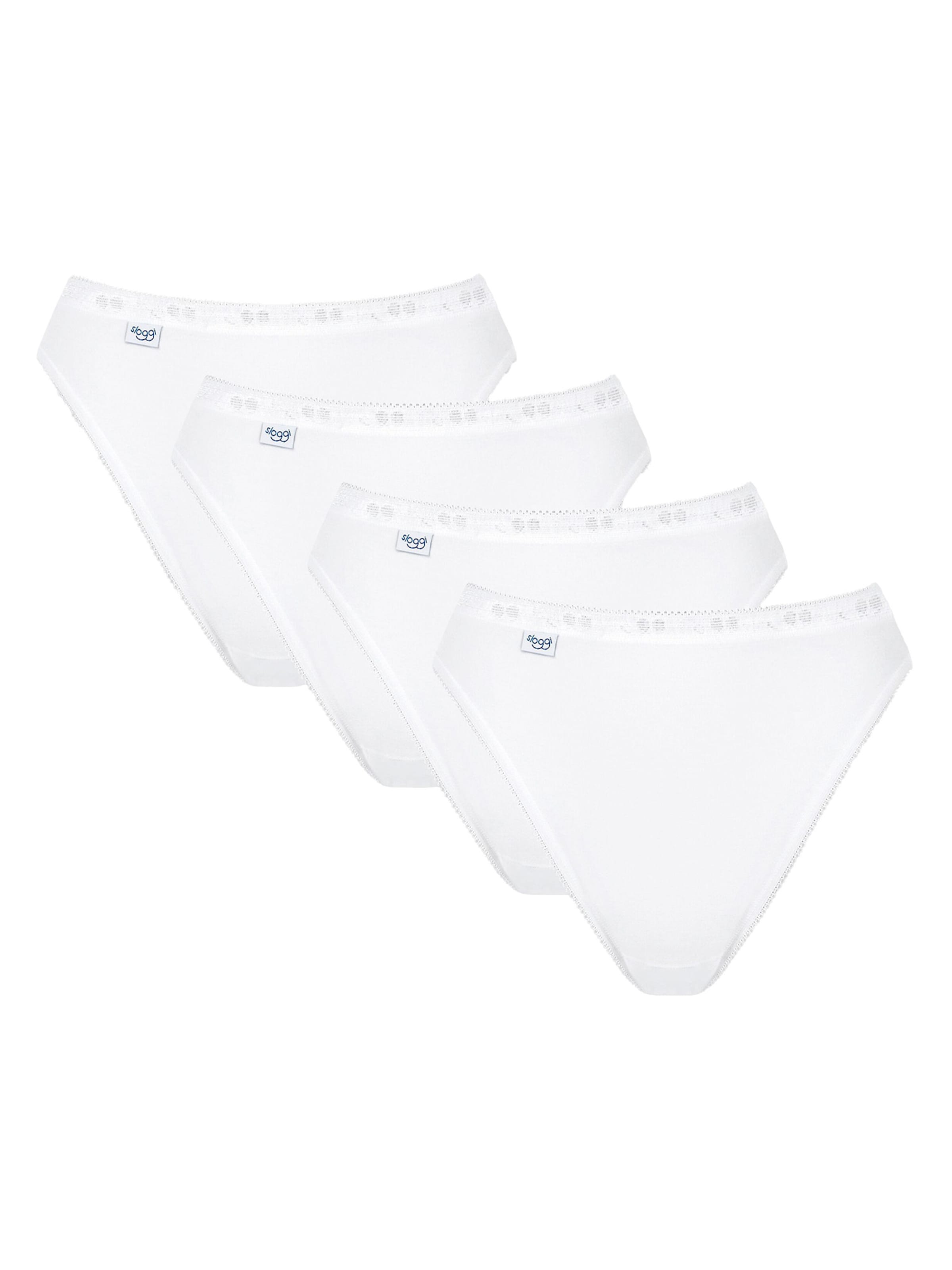 SLOGGI Panty ' Basic+ ' in White: front