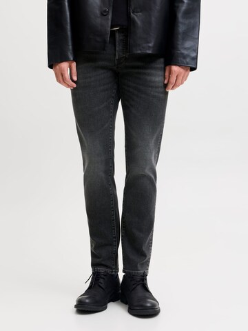JACK & JONES Baggy Jeans 'Glenn' in Zwart: voorkant