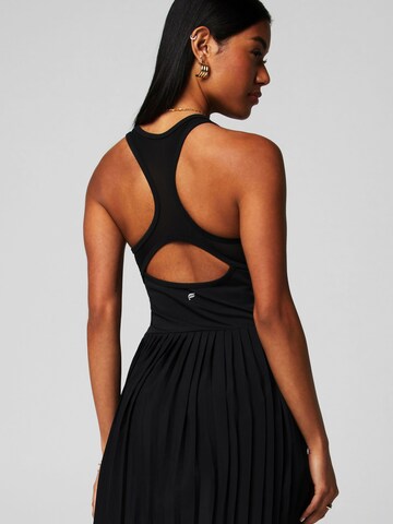 Fabletics Kleid 'HOT SHOT PLEATED CLASSIC MINI DRESS' in Schwarz