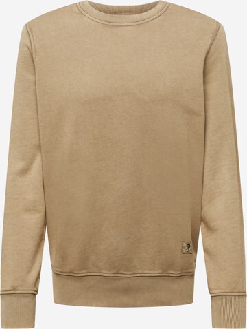 DIESEL Sweatshirt 'GIRK' in Brown: front