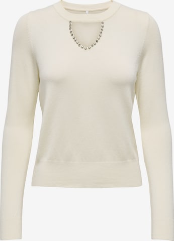 balta ONLY Megztinis 'ONLVENICE': priekis