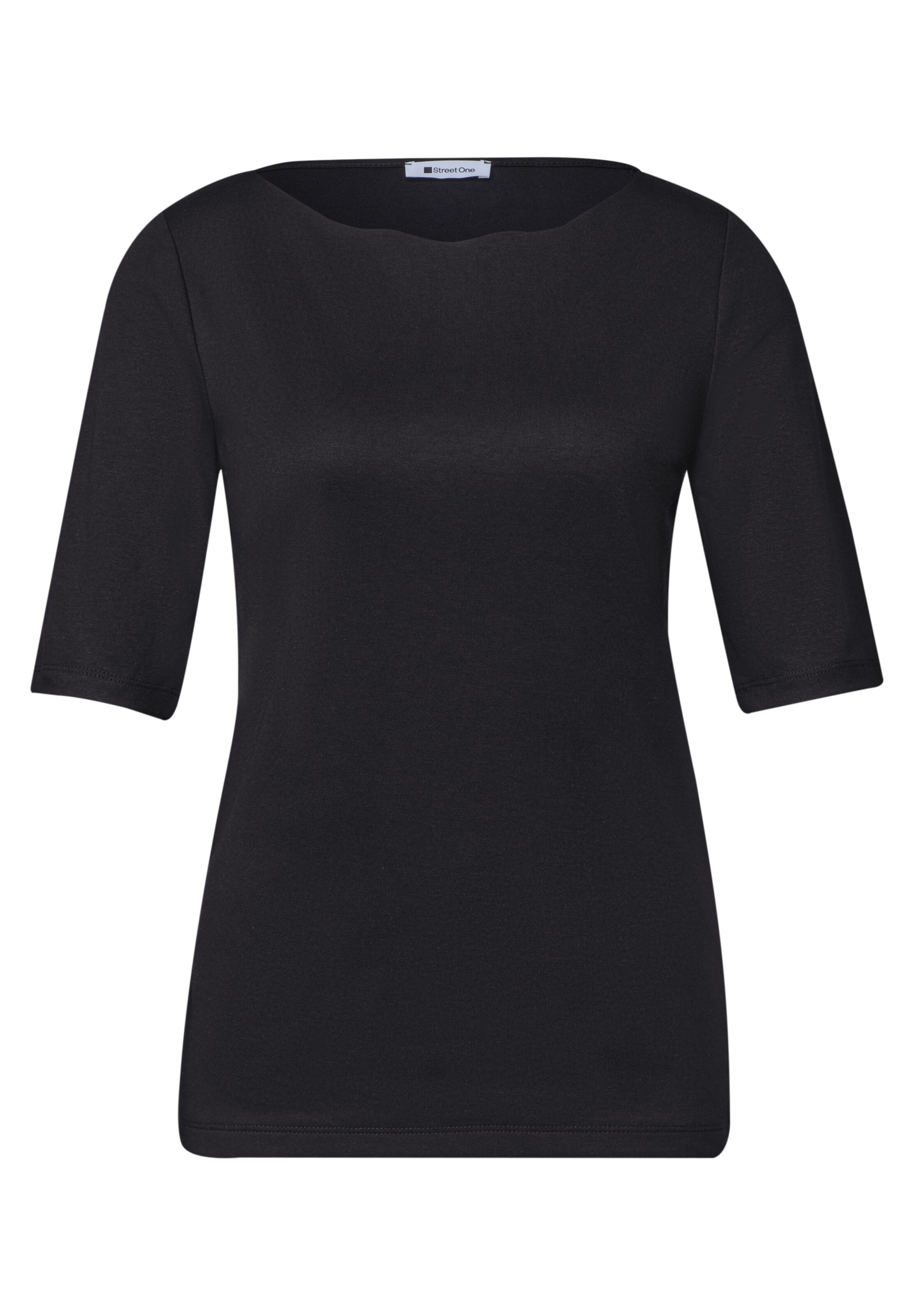 STREET ONE Shirt in Black: front