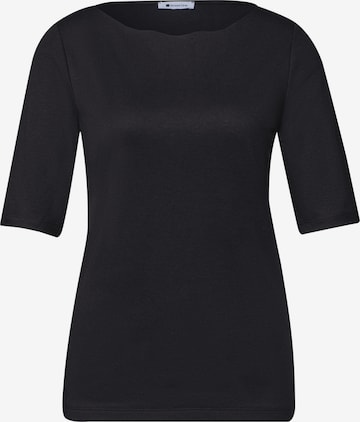 STREET ONE Shirt in Black: front