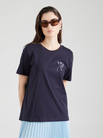 s.Oliver T-Shirt in Blau: predná strana