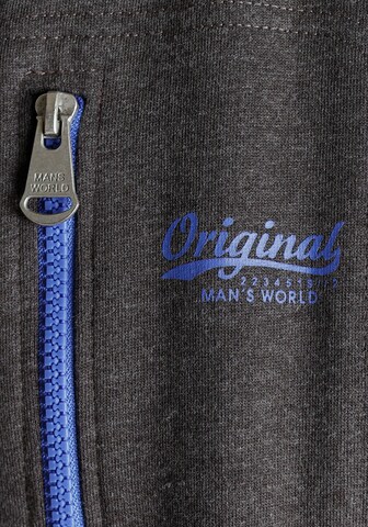 Man's World Sweatjacke in Grau