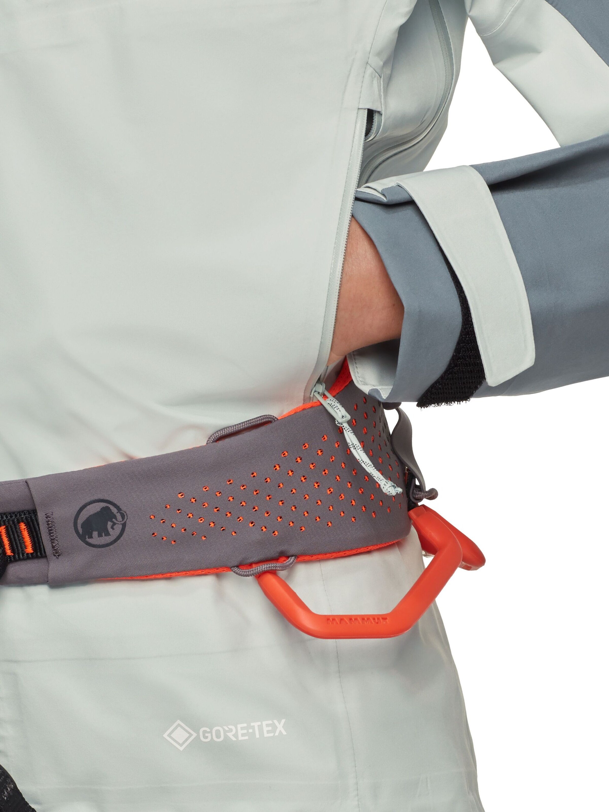 MAMMUT Outdoorjacke ‘Crater IV’ in Grau