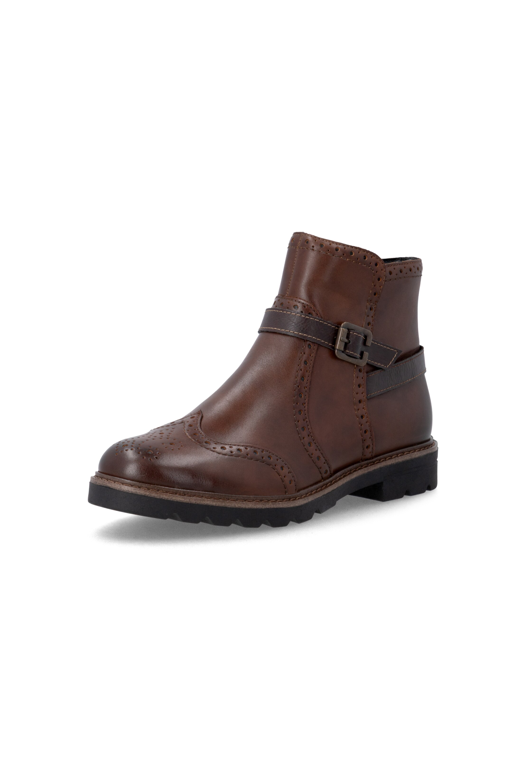 Bottines ' D2Q74 ' REMONTE en marron : devant
