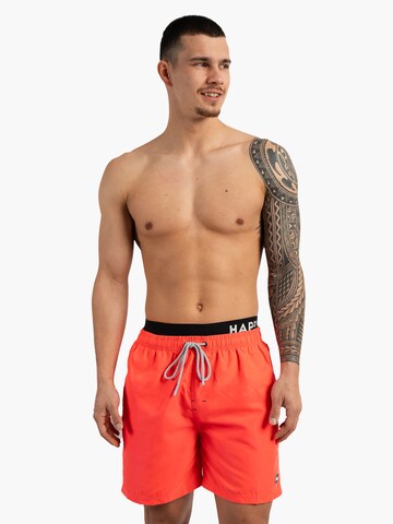 Happy Shorts Swimming shorts 'Double Waistband' in Red