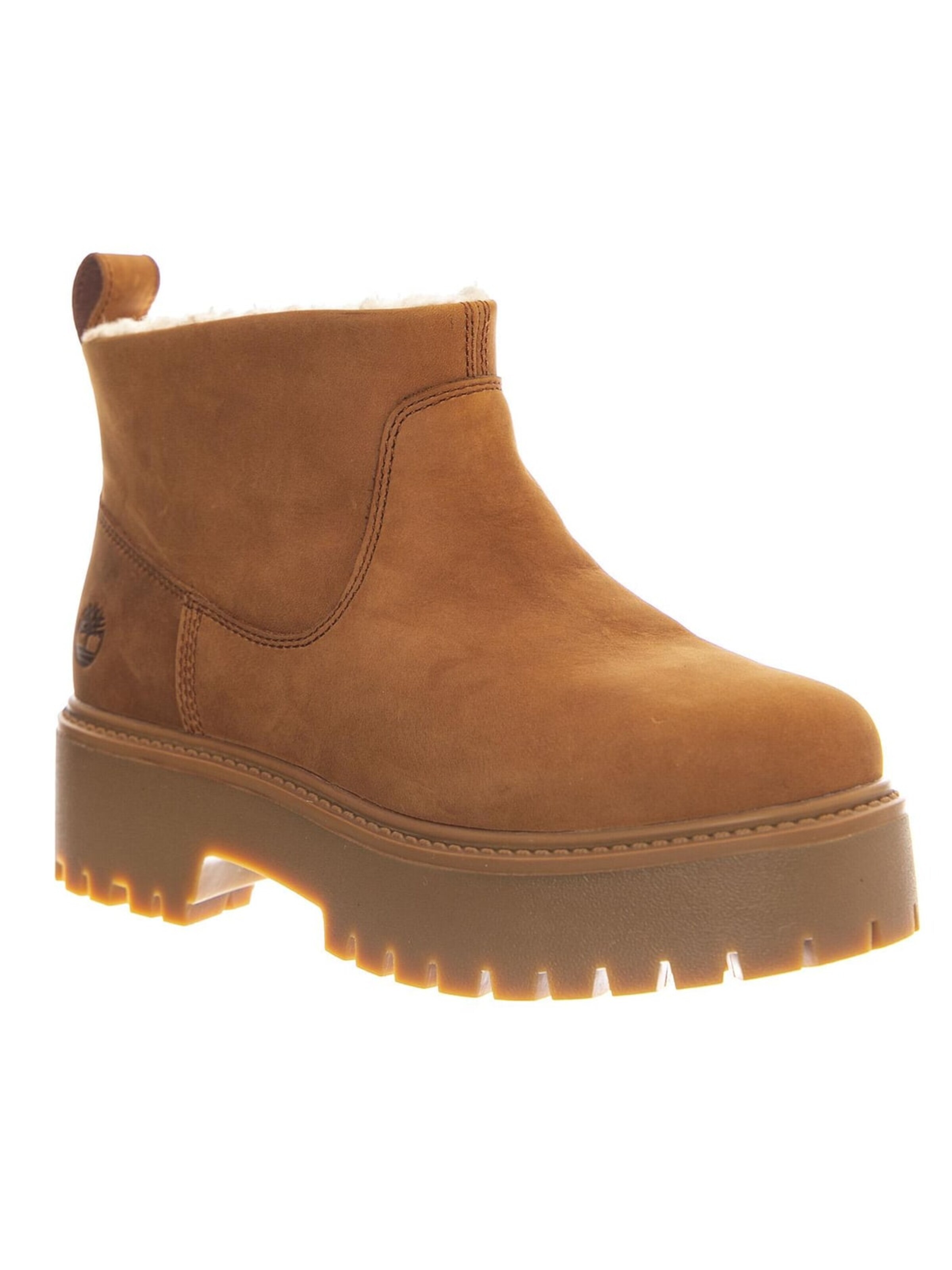 TIMBERLAND Boot 'Stone Street Mid Warm Lined Boot Rust Nubuck -- Women's Warm-Lined Nubuck Mid Boots' in 37 in Brown, Item view