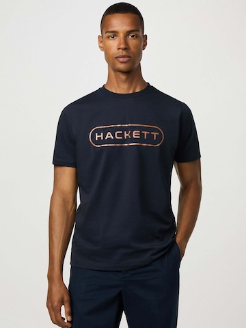 Hackett London T-Shirt 'Essential' in Blau: Vorderseite