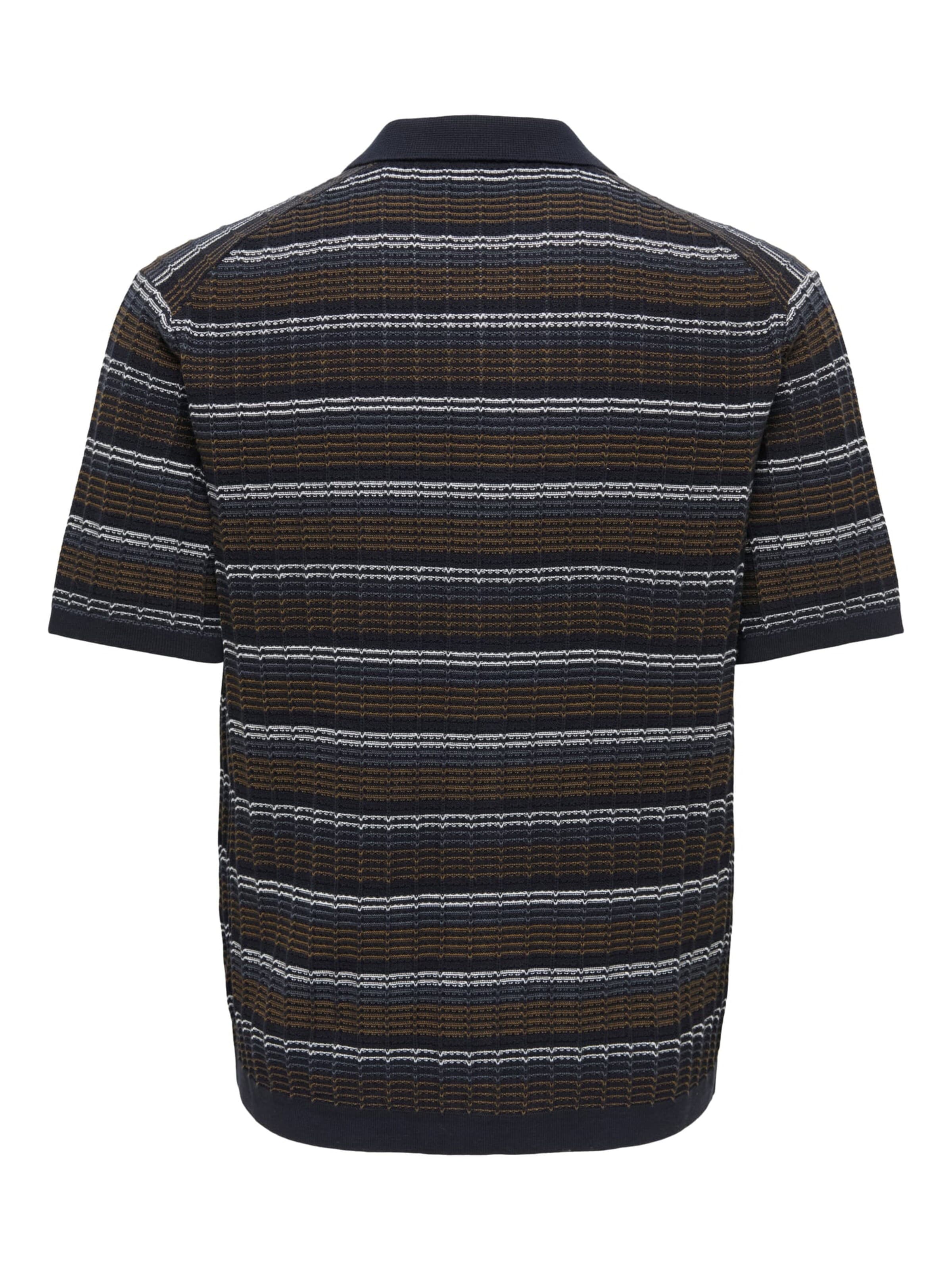 Only & Sons Comfort fit Button Up Shirt 'Leeds' in Blue