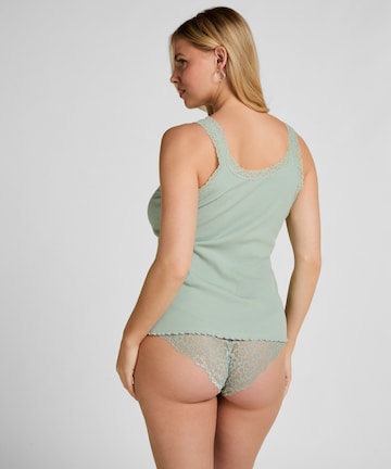 Hunkemöller Shirt body in Groen