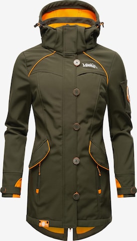 MARIKOO Performance Jacket 'Soulinaa' in Green: front