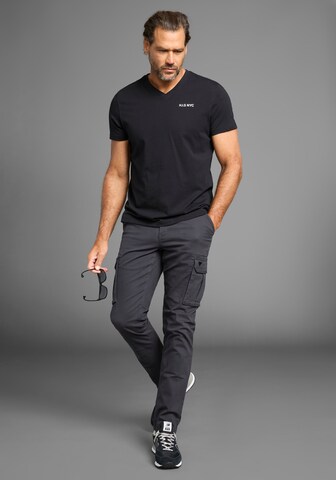 H.I.S T-Shirt in Schwarz