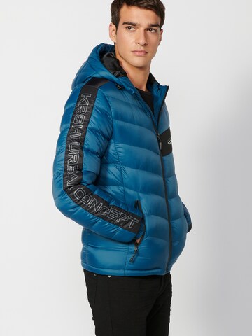 KOROSHI Winter Jacket in Blue