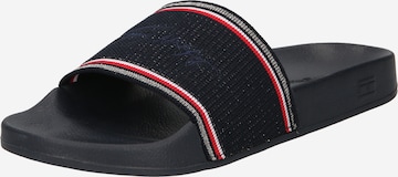 Sandales TOMMY HILFIGER en bleu : devant