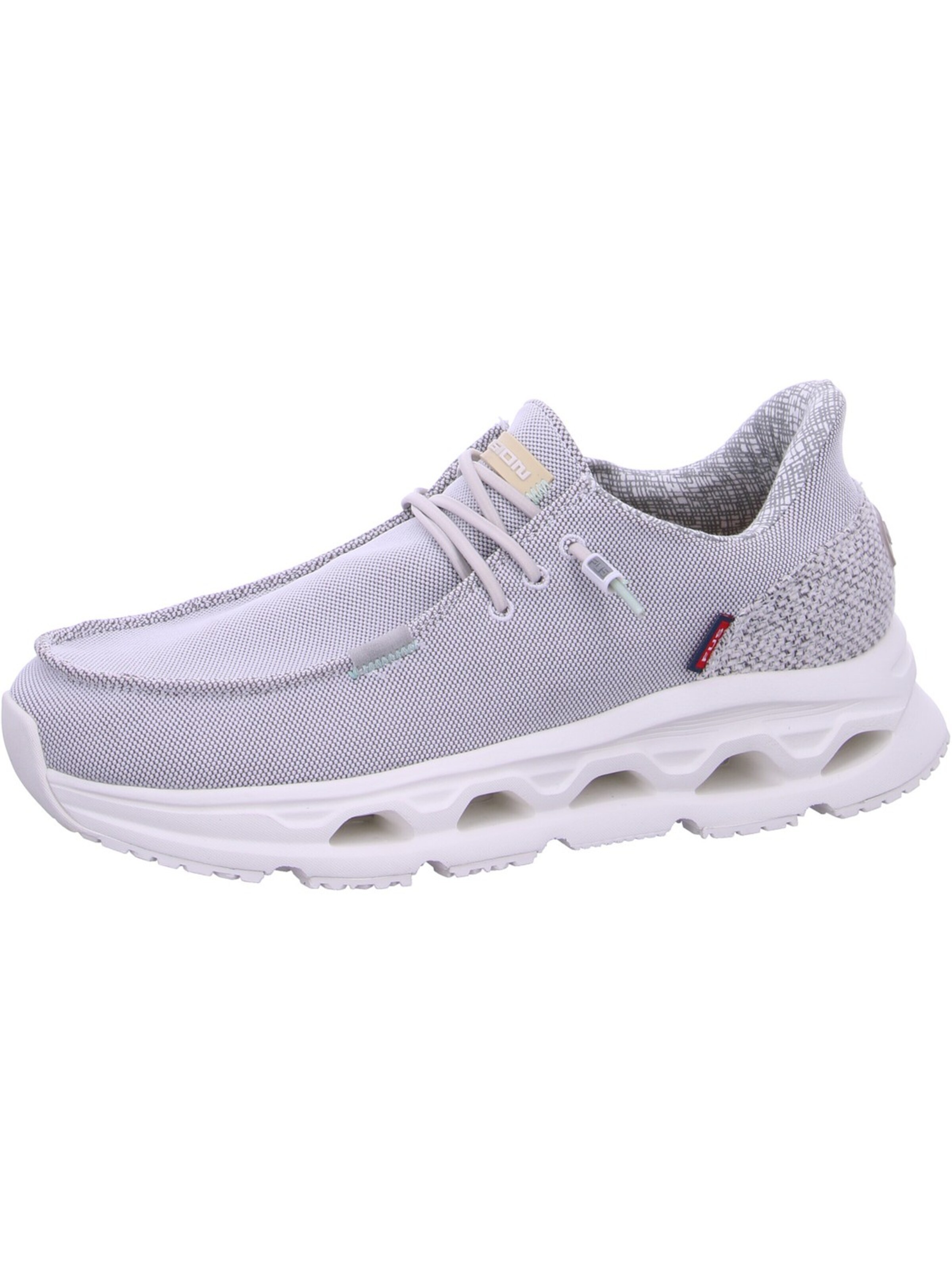 Fusion Schnürschuh 'Fusion Sneaker Weiß'‌‌‌‌‌‌ in Weiß: Vorderseite