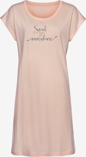 Camicia da notte VIVANCE di colore navy / rosa pastello, Visualizzazione prodotti
