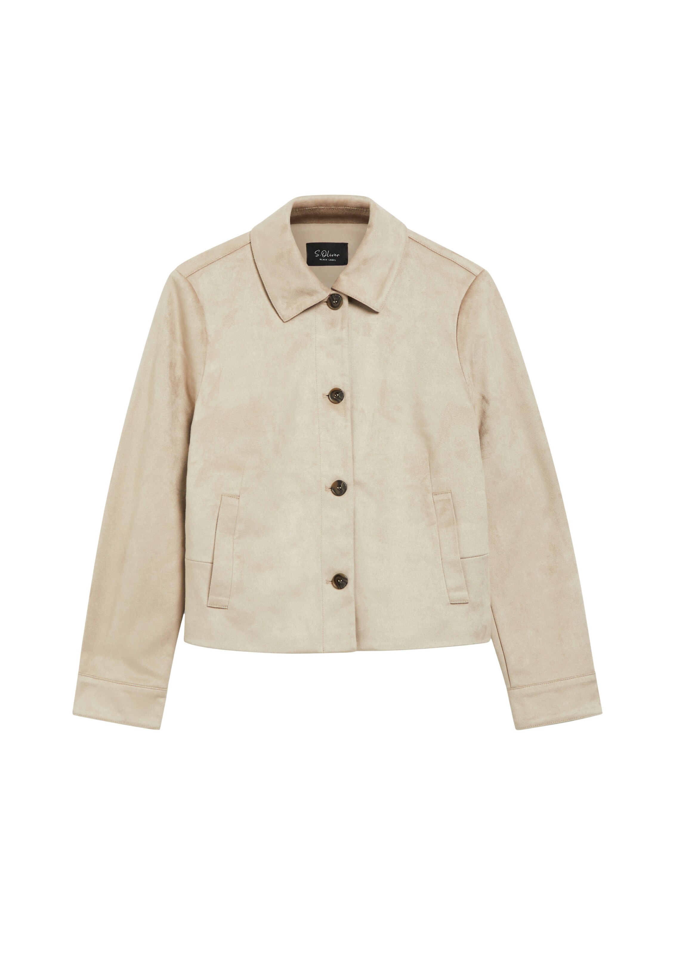Veste mi-saison s.Oliver en marron : devant