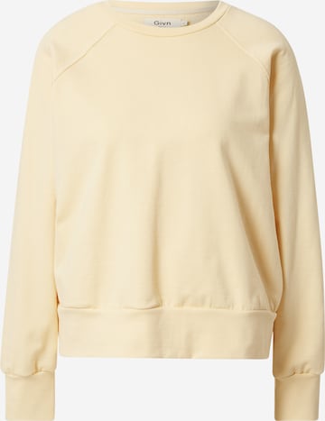 Givn Berlin - Sweatshirt 'Hedi' em amarelo: frente