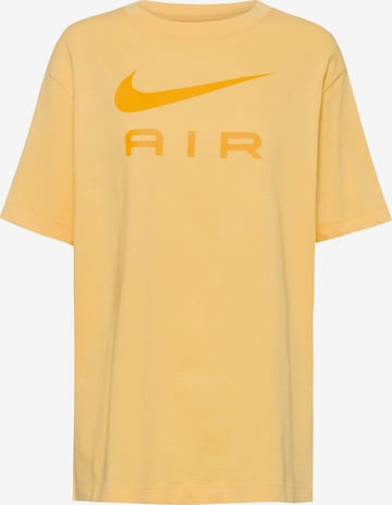 Nike Sportswear T-Shirt 'Boyfriend' in Orange: predná strana
