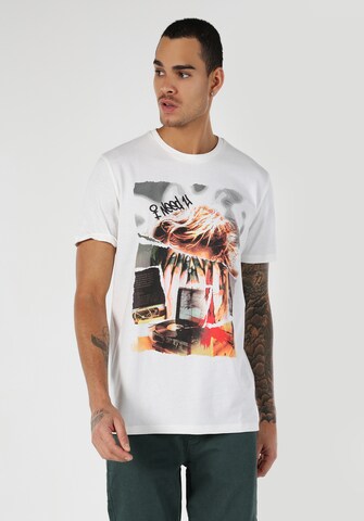 Colin's T-Shirt in Weiß: Vorderseite