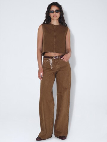 Dr. Denim Top 'Erin' in Bruin