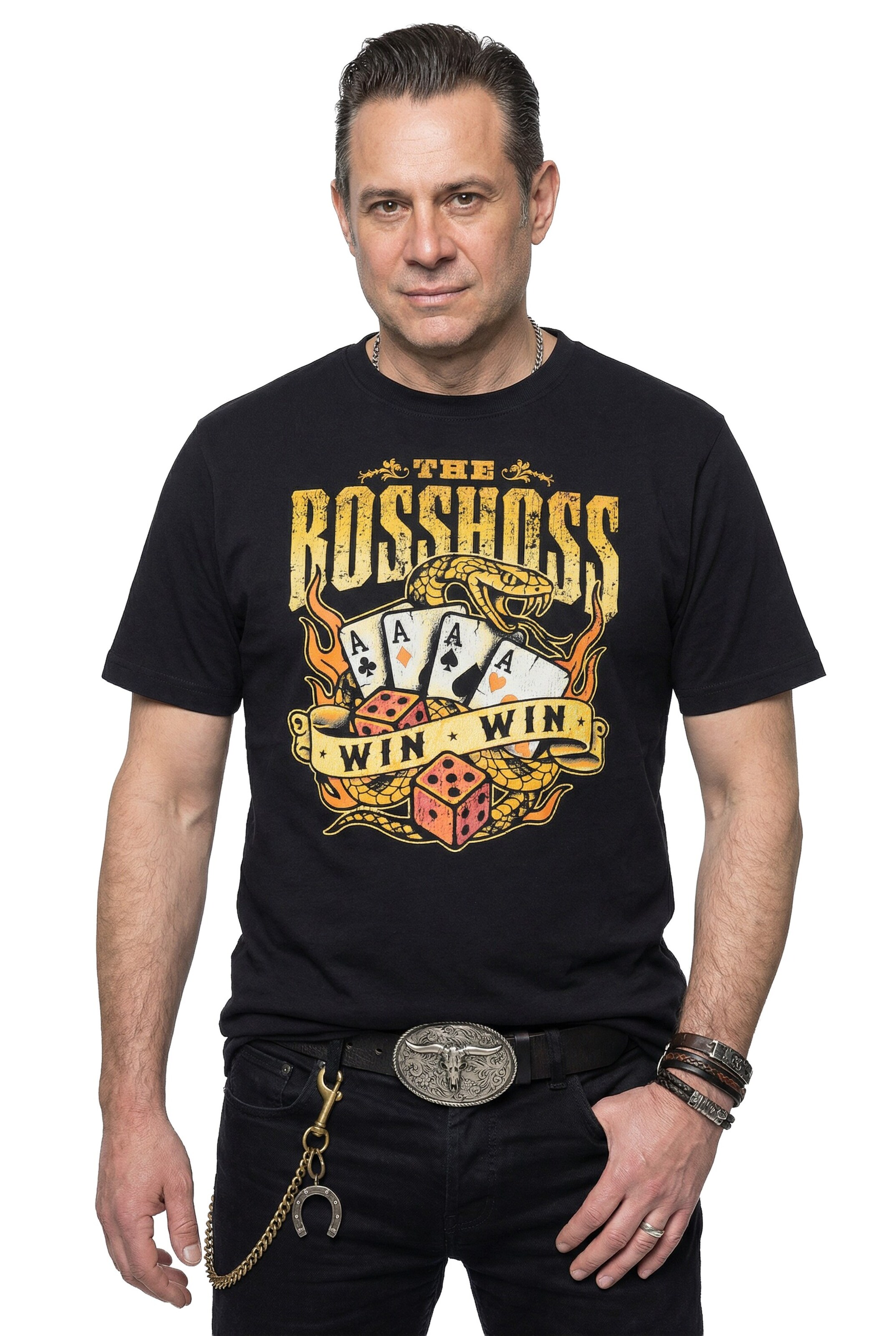 JP1880 Shirt in Black: front