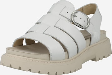 TIMBERLAND Sandals 'FISHERMAN' in White: front