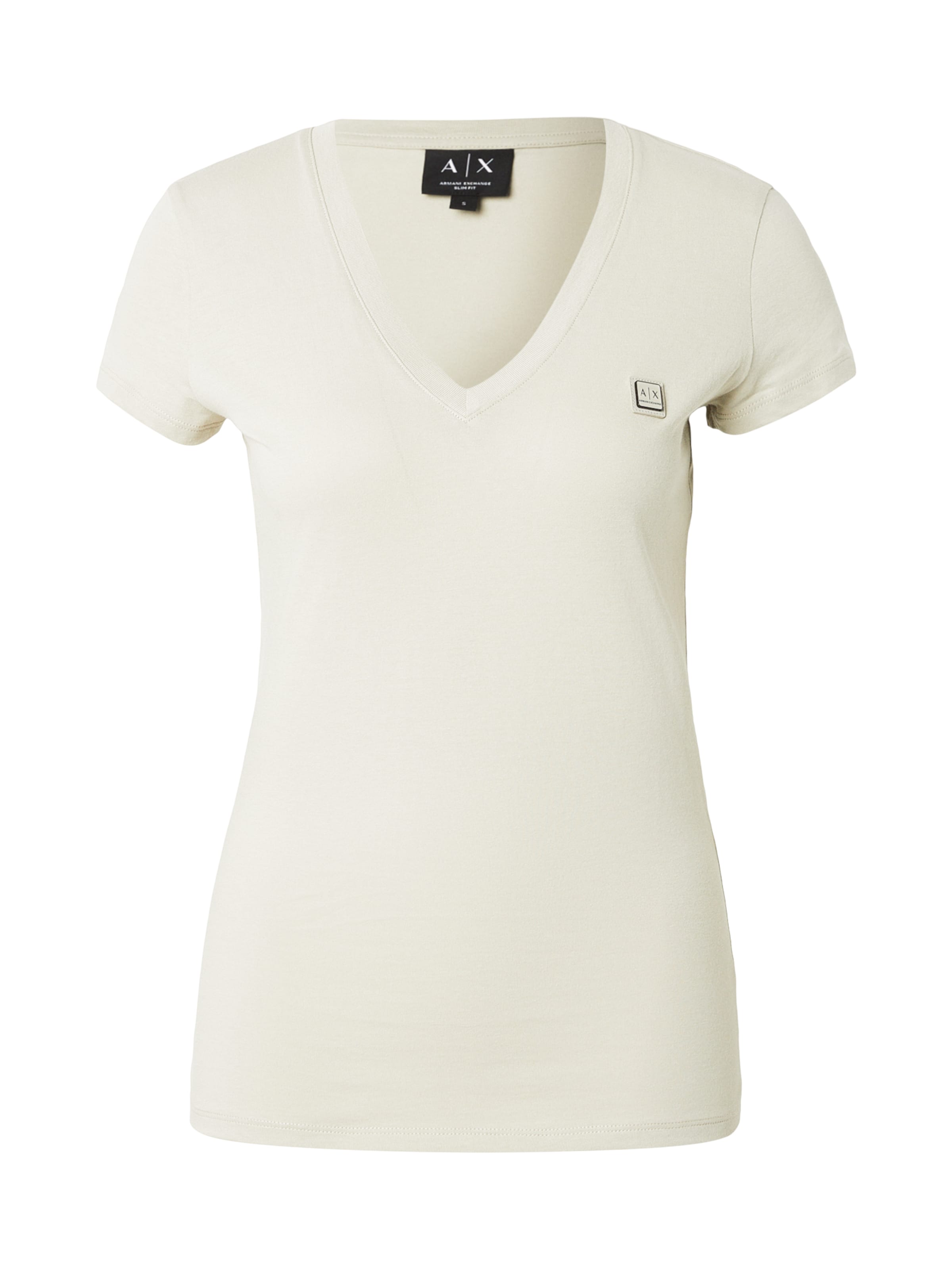 ARMANI EXCHANGE T-Shirt in Beige: Vorderseite
