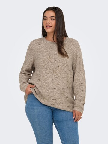 Pull-over 'CARLOLLI' ONLY Carmakoma en gris