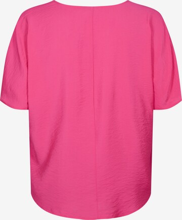 Zizzi Bluse 'KAM' in Pink