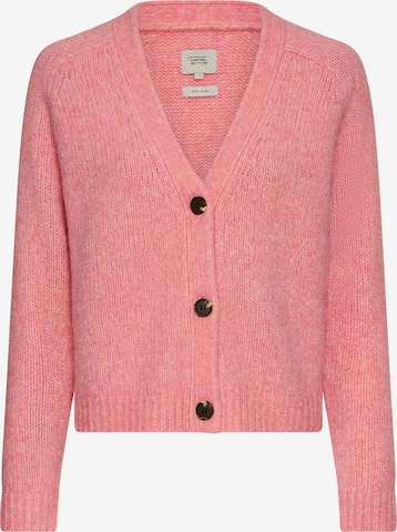 CAMEL ACTIVE Knit Cardigan in Pink: front