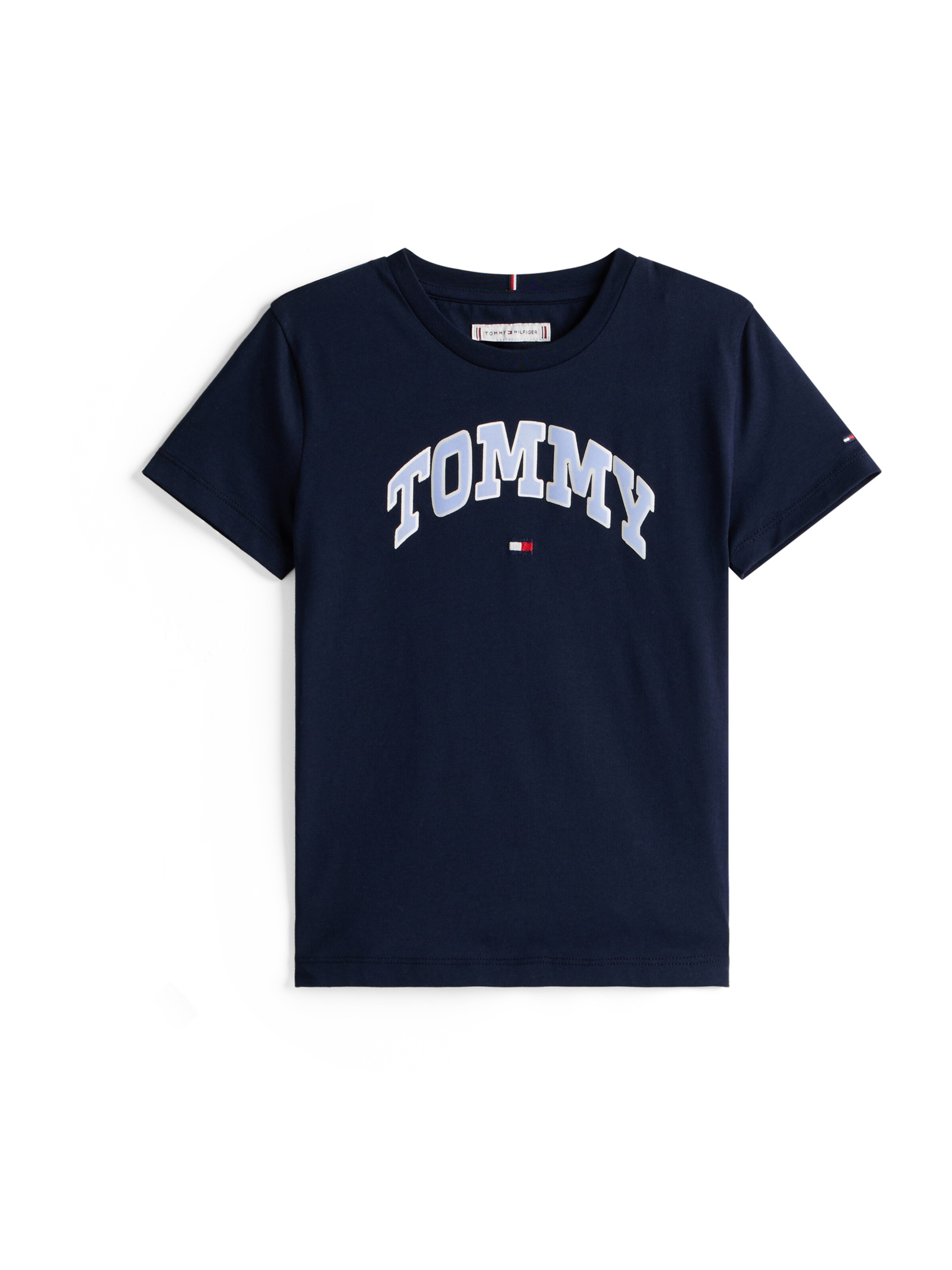 TOMMY HILFIGER Tričko 'VARSITY' - Modrá: predná strana