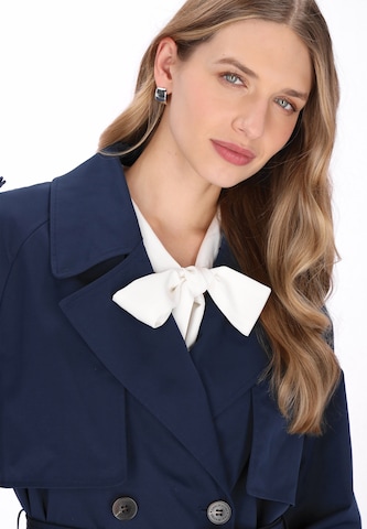 DreiMaster Klassik Between-seasons coat 'Classic' in Blue