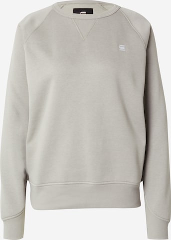 G-Star RAW Sweatshirt 'Premium Core 2.0' in Grau: predná strana